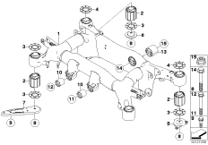 балка заднего моста