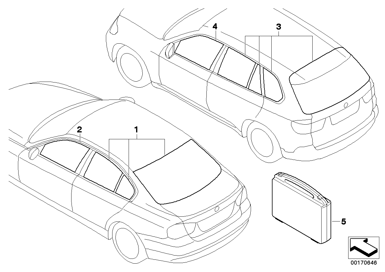 Каталог BMW 5 E60