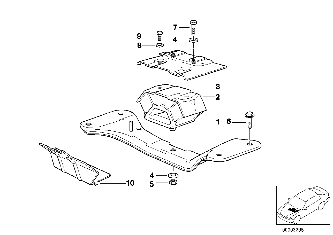 11147799108 bmw резинометаллический шарнир