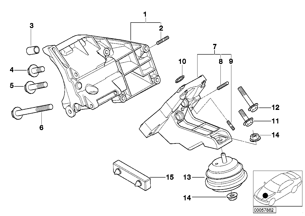 11147799108 bmw резинометаллический шарнир