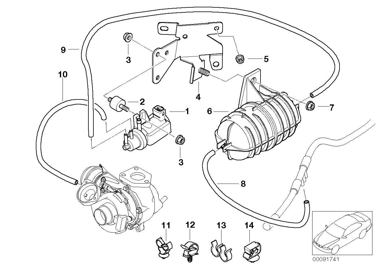 Схема запчастей бмв е46