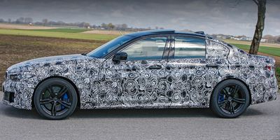 Новый BMW 5-Series на тестах