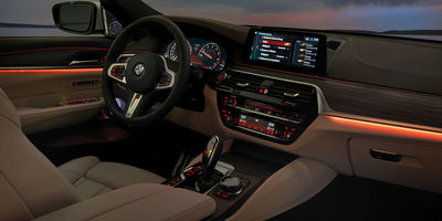 Внутри BMW 6 Series Gran Turismo