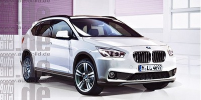 Рендеринг нового BMW X1 от издания Autobild