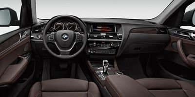Передний ряд сидений в новом BMW Х3