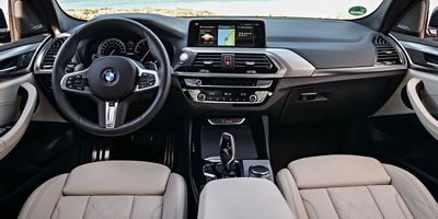 Интерьер BMW X3 2018