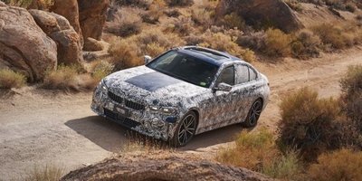 BMW 3-Series на испытаниях