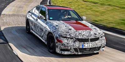 Новый BMW 3 на треке
